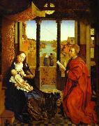 Rogier van der Weyden a Portrait of the Virgin Mary, known as St. Luke Madonna painting
